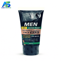 YC Men Acne Fight with Bamboo Charcoal Face Wash -100ml